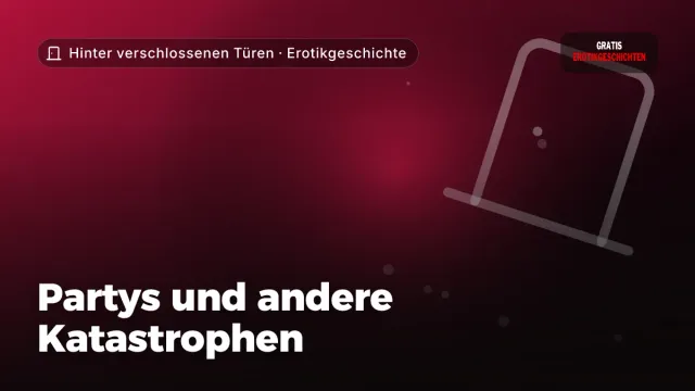 Erotikgeschichte „Partys und andere Katastrophen“ – Thema Hinter verschlossenen Türen